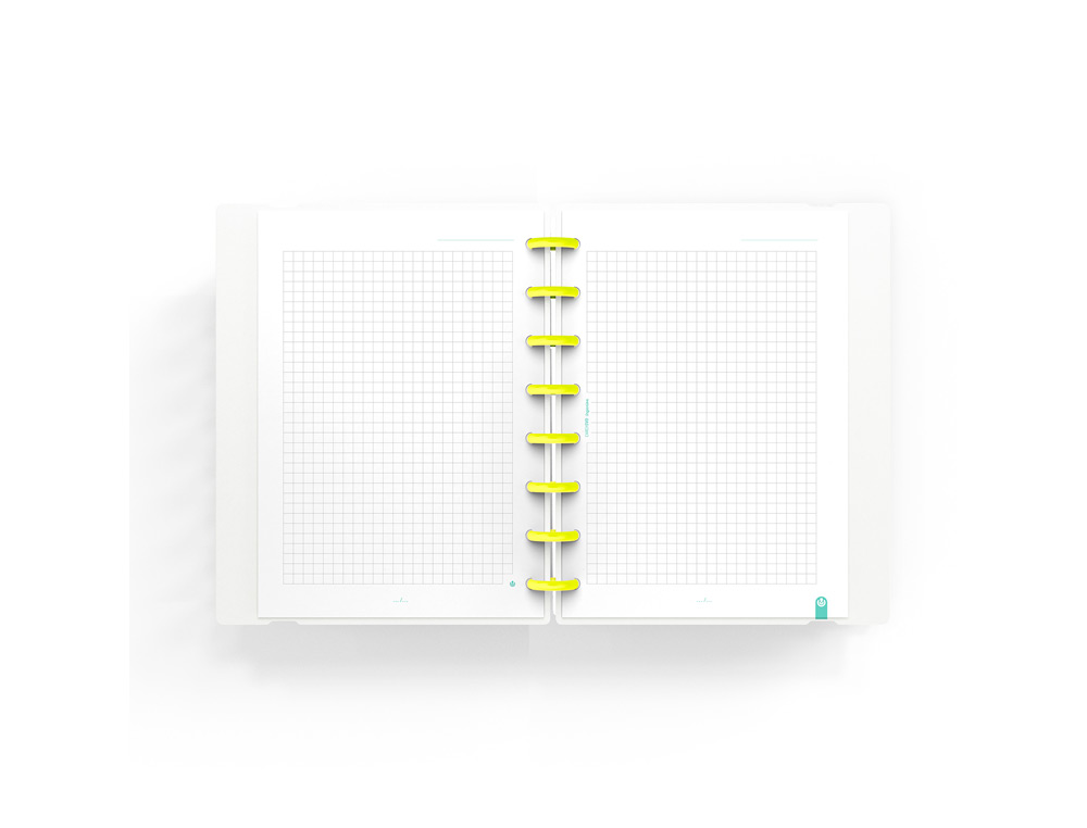 CUADERNO CARCHIVO INGENIOX EDIT MY LIFE A5 80H 100GR CUADRICULA AMARILLO