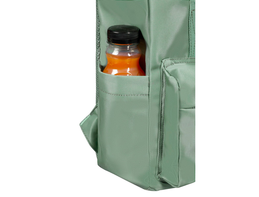 MOCHILA SAMSONITE URBAN GROVE AMERICAN TOURISTER 17 LITROS COLOR VERDE 365X250X200 MM