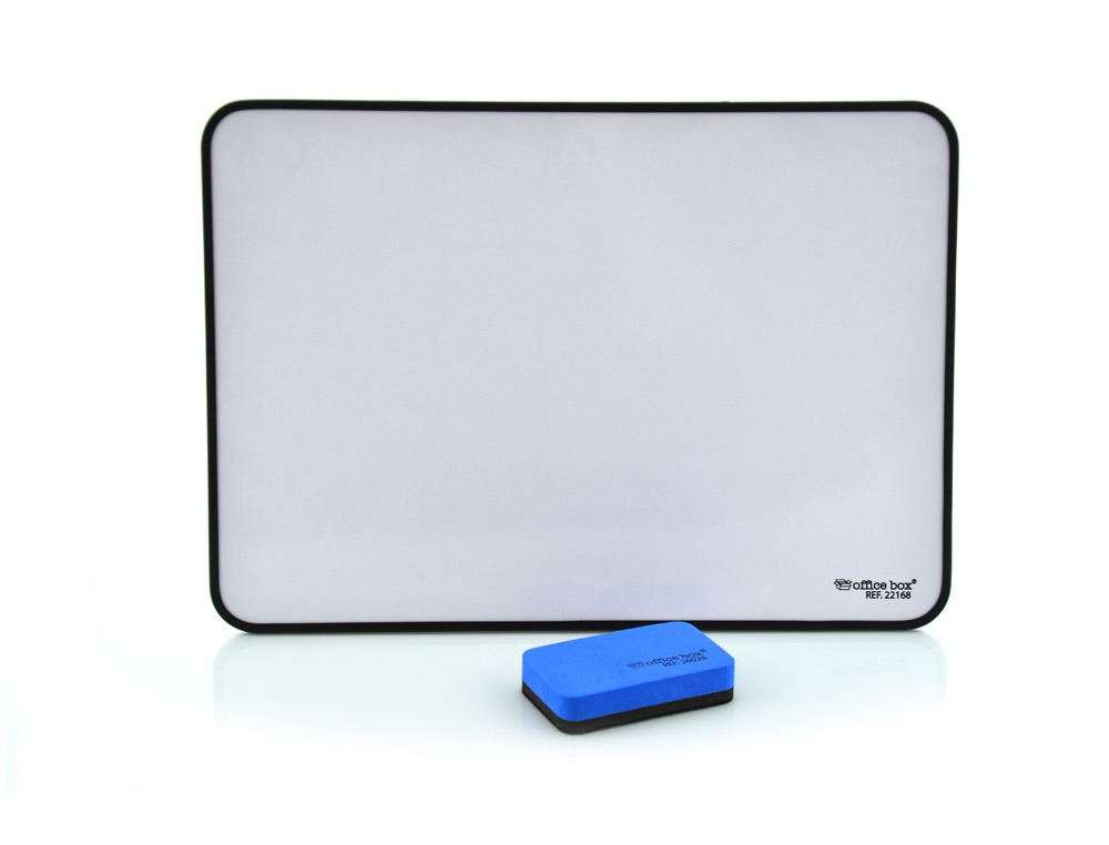 PIZARRA BLANCA OFFICE BOX REVERSIBLE DOBLE CARA RIGIDA 210X297 MM