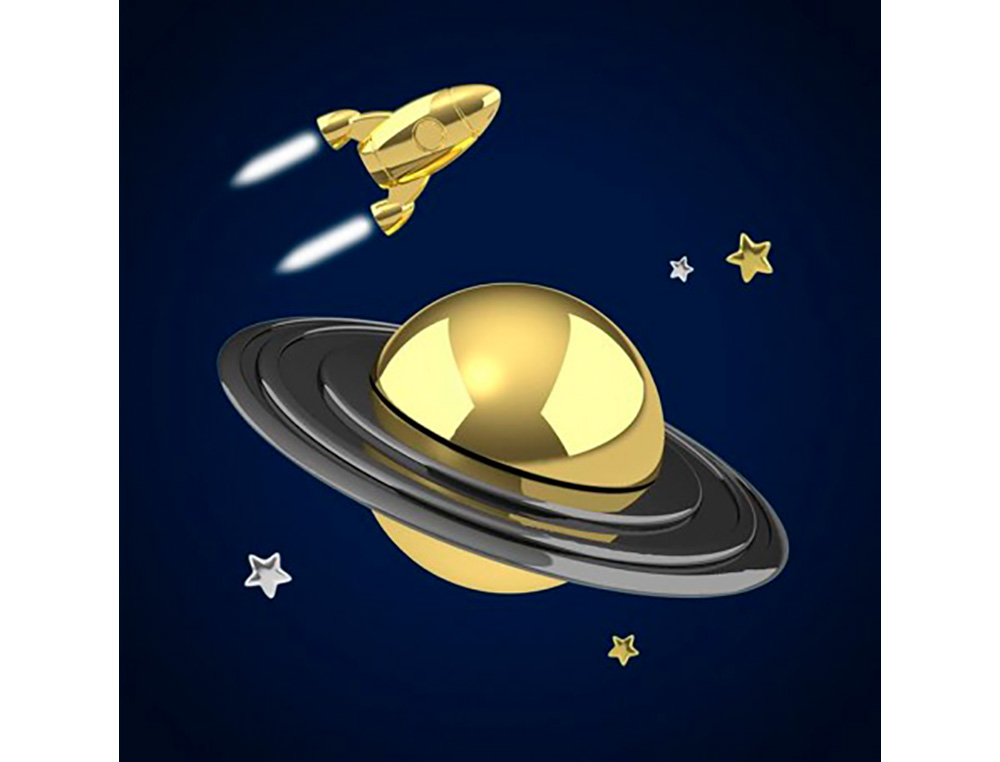 LLAVERO DBRANDS METALMORPHOSE TRAVEL SATURNO