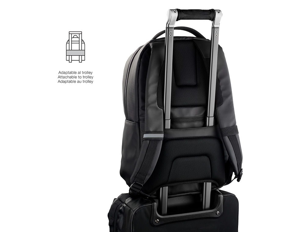 MOCHILA MIQUELRIUS BAG TO WORK ADAPTABLE A CARRO COLOR NEGRO 460X380 MM