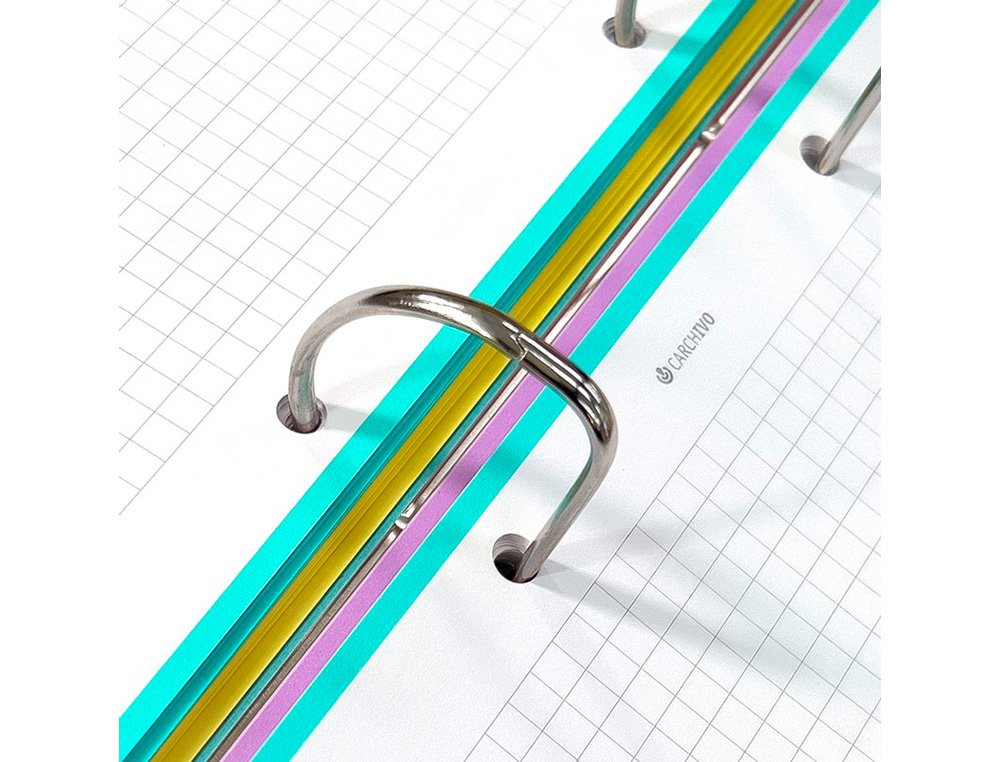 CARPETA CARPEBLOCK CARCHIVO DIN A4 FOAM CON RECAMBIO BONUS 360 STYLE COLOR VERDE MENTA