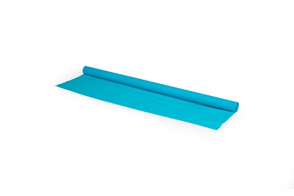 PAPEL CRESPON 2,5X0,5M TURQUESA S1545013