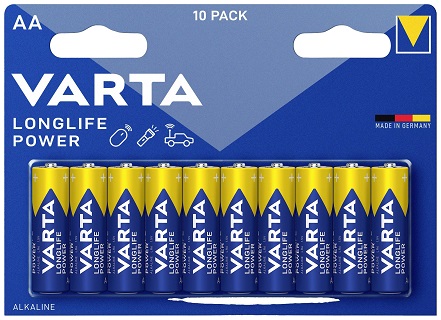 PILAS AA LR6 VARTA. PACK 10 UNDS.