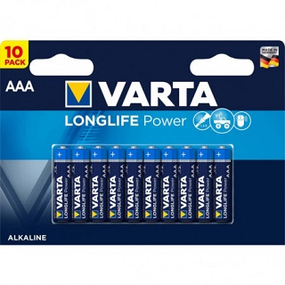 PILAS AAA LR03 VARTA. PACK 10 UNDS.