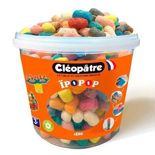 BOTE 500 IPOPOP MAIZ MANUALIDADES CLEOPATRE