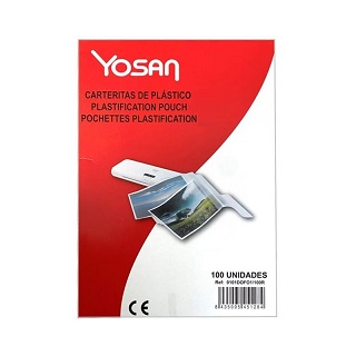 CARTERA DE PLASTIFICAR A4 125MC PAQUET 100U