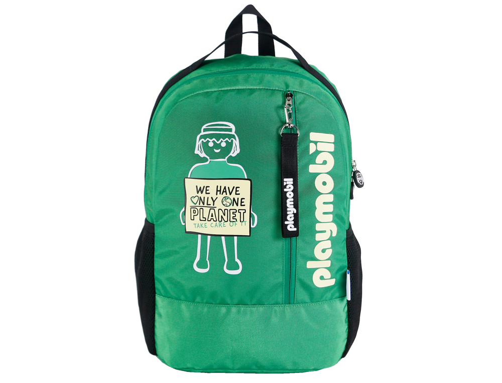 MOCHILA DOHE GRANDE PLAYMOBIL GREEN FUTURE 320X450X170 MM