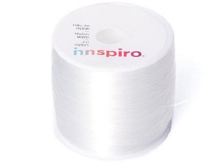 HILO NYLON TRANSPARENTE 0,35MM. (50GR.) 350M. APROX.
