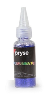 BOTE DE 20GR PURPURINA AZUL PRYSE (5200041)