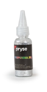 BOTE DE 20GR PURPURINA PLATA PRYSE (5200045)