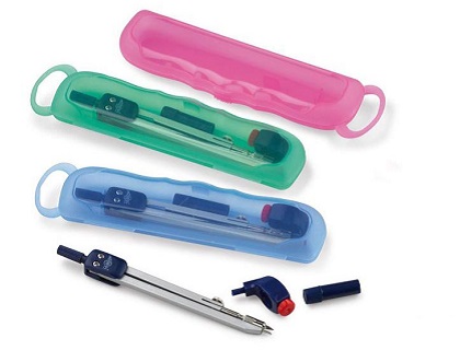 COMPAS CON ADAPTADOR UNIVERSAL AZUL FAIBO (226-07)