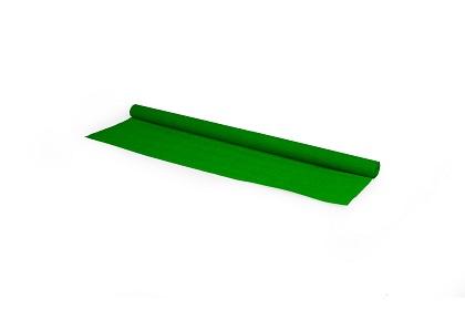 PAPEL CRESPON 2,5X0,5M VERDE MEDIO S1545017