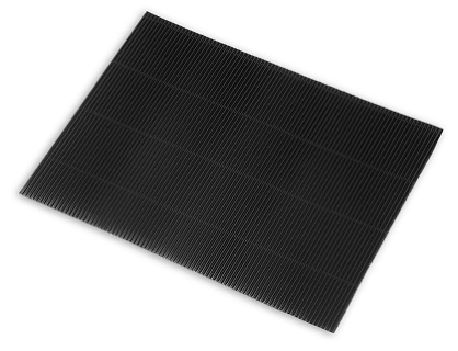 HOJA CARTON ONDULADO 50X70 NEGRO (05913)