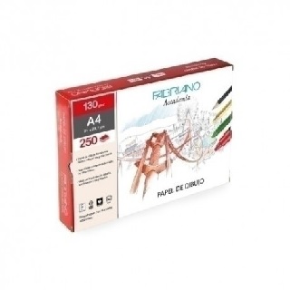 CAJA PAPEL DIBUJO A4 130GR 250H FABRIANO (71321297)