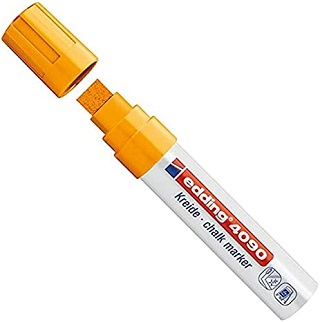MARCADOR CRISTAL NARANJA EDDING 4090 CARLOS WENDEL (4090-066)
