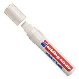 MARCADOR CRISTAL BLANCO EDDING 4090 CARLOS WENDEL (4090-49)