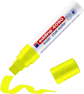 MARCADOR CRISTAL AMARILLO EDDING 4090 CARLOS WENDEL (4090-065)