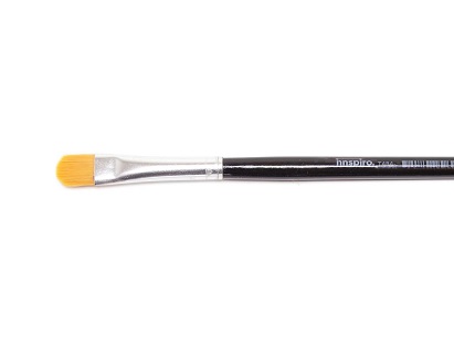 PINCEL LENGUA GATO SINTETICO DORADO CON MANGO CORTO N 4
