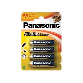PILA ALCALINA LR06 AA PANASONIC BRONZE 4U (08101111.0)