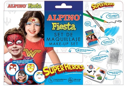 SET SUPERHEROES EN CERAS FACIAL